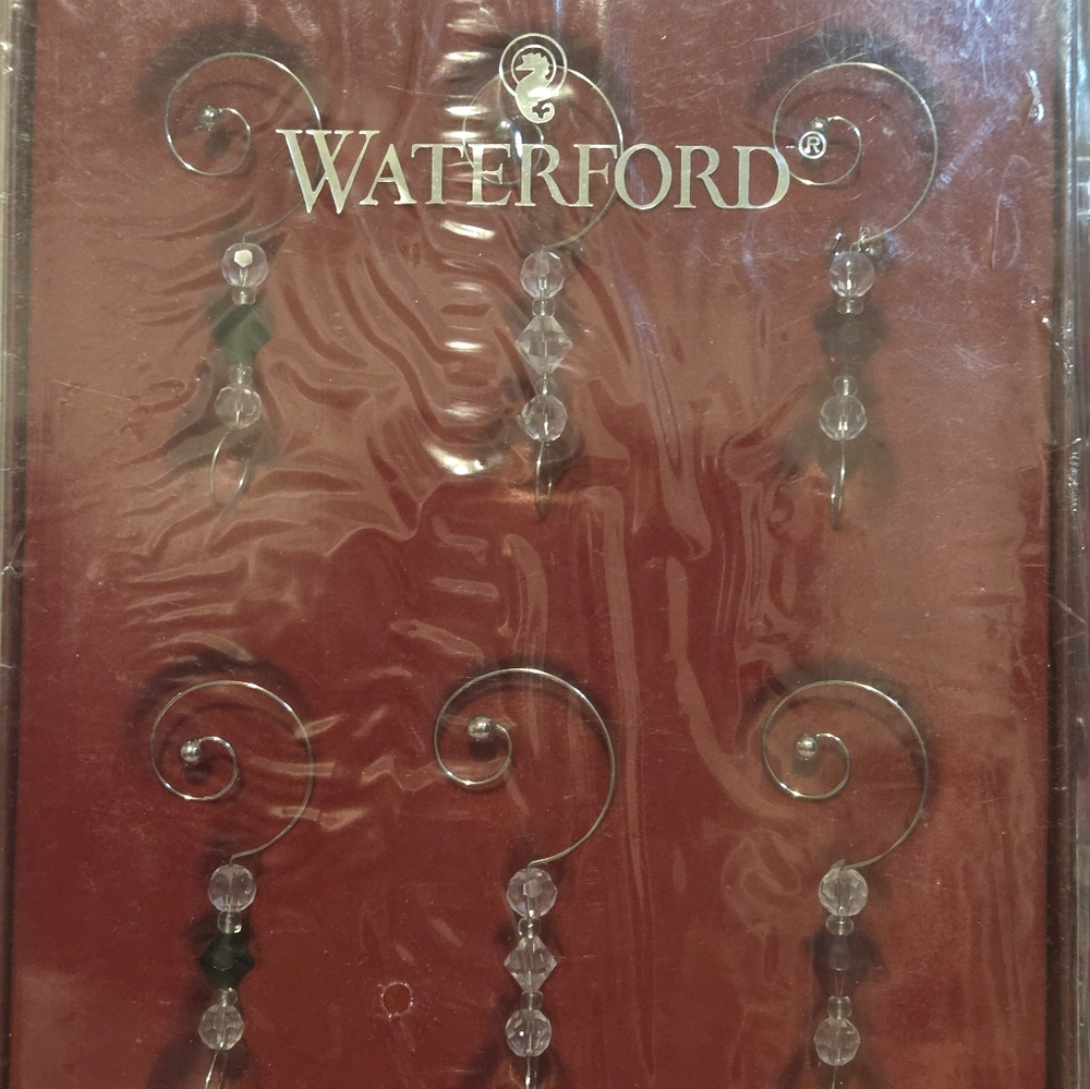 Waterford Crystal Ornament Enhancers with Silver Accents - Picture 2 of 3